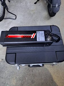 瑞穂町 電動自転車鍵作成の作業写真2