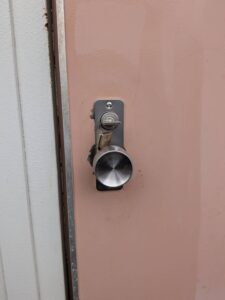 東久留米市 錠前交換の作業写真2